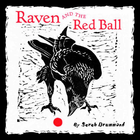 Bird Books -Raven and the Red Ball Book from the Fat Finch Boutique for Bird Lovers