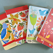 Songbirds in Hats Coasters from The Fat Finch Boutique for Bird Lovers