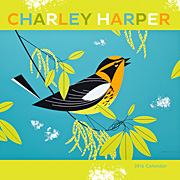 2016 Charley Harper Mini Wall Calendar from the Fat Finch Boutique for Bird Lovers