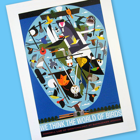 The Fat Finch Boutique for Bird Lovers | Charley Harper Cards 