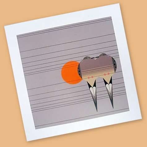 The Fat Finch Boutique for Bird Lovers | Charley Harper Cards 