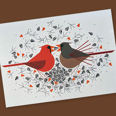 The Fat Finch Boutique for Bird Lovers | Charley Harper Cards 