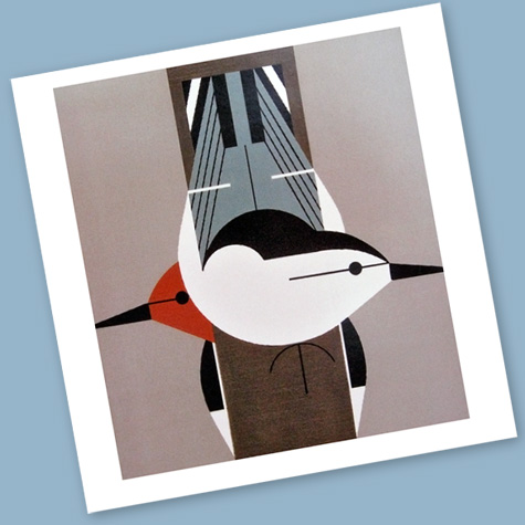 The Fat Finch Boutique for Bird Lovers | Charley Harper Cards 