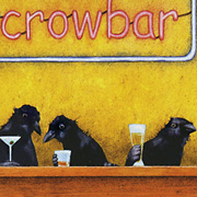The Fat Finch Boutique for Bird Lovers | Will Bullas Notecard, Crowbar