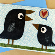Rudi Hurzlmeier Bird Notecard | Fat Finch Boutique for Bird Lovers