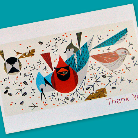 The Fat Finch Boutique for Bird Lovers | Charley Harper Cards 