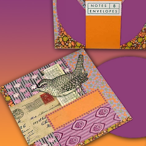 The Fat Finch Boutique for Bird Lovers | Waste Not Paper Round Notecards