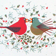 Charley Harper Birds Gift Wrapping Paper from The Fat Finch Boutique for Bird Lovers