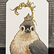 The Fat Finch Boutique for Bird Lovers | Songbirds in Hats Paper Placemats