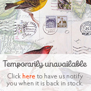 Tasotti Italian Gift Wrap — Birds — from The Fat Finch Boutique for Bird Lovers