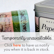 Cavallini and Company Bird Tape from The Fat Finch Boutique for Bird Lovers