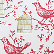 Holiday Owls Gift Wrap paper by Cavallini and Company from The Fat Finch Boutique for Bird Lovers