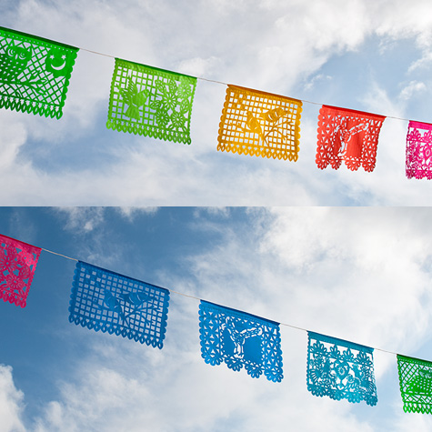 The Fat Finch Boutique for Bird Lovers | Papel Picado Bird Flags