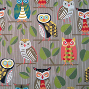 Owls Gift Wrapping Paper from The Fat Finch Boutique for Bird Lovers