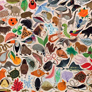 The Fat Finch Boutique for Bird Lovers | Charley Harper Tree of Life Jigsaw Puzzle