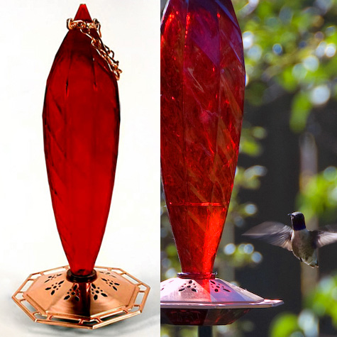The Fat Finch Boutique for Bird Lovers | Schrodt Hummingbird Feeder