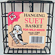 Hanging Suet Basket from The Fat Finch Boutique for Bird Lovers