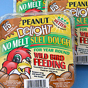 Peanut Delight No Melt Suet Dough from The Fat Finch Boutique for Bird Lovers