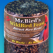 Mr. Birds Wild Bird Feast Seed Cylinder from The Fat Finch Boutique for Bird Lovers