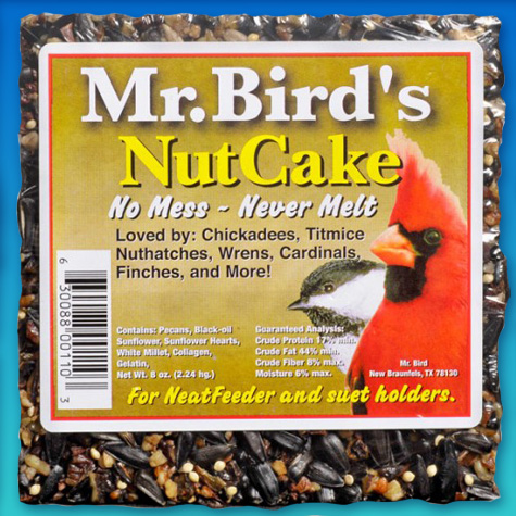 The Fat Finch Boutique for Bird Lovers | Mr. Bird Nut Cake Seed Block 