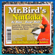 Mr. Birds Nut Cake Seed Cake from The Fat Finch Boutique for Bird Lovers