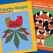 Charley Harper Coloring Book of Birds from The Fat Finch Boutique for Bird Lovers