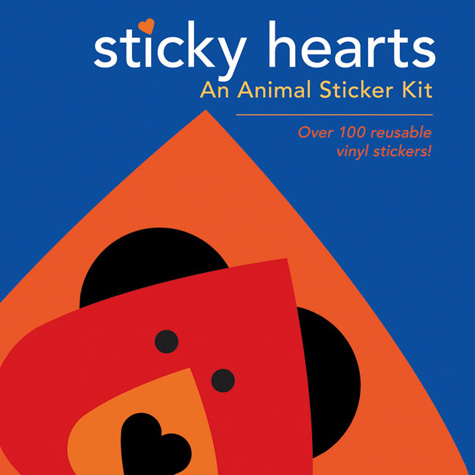 Animal Stickers Kit | 100 Reusable Stickers from the Fat Finch