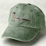 The Fat Finch Boutique for Bird Lovers | Embroidered Roadrunner Baseball Cap
