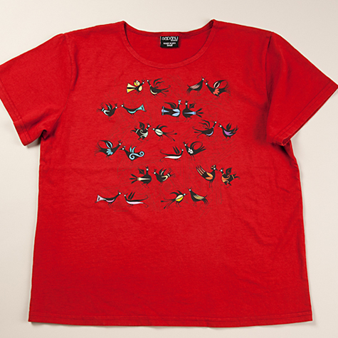 The Fat Finch Boutique for Bird Lovers | Singing Tree T-shirt by Sabaku