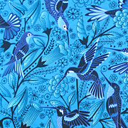 The Fat Finch Boutique for Bird Lovers | Sabaku Teal Hummingbird t-shirt