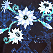 The Fat Finch Boutique for Bird Lovers | Sabaku Teal Hummingbird t-shirt