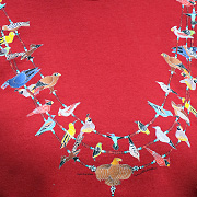 The Fat Finch Boutique for Bird Lovers | Sabaku Bird Necklace t-shirt