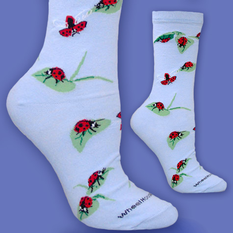 The Fat Finch Boutique for Bird Lovers | Ladybug Socks