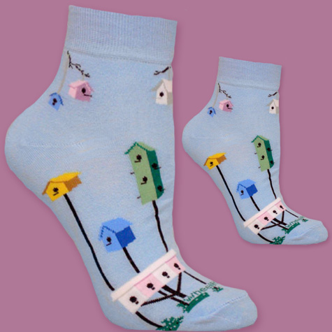 The Fat Finch Boutique for Bird Lovers | Bird Houses  Socks by Wheel House Designs