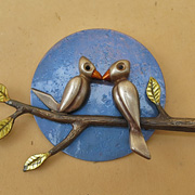 The Fat Finch Boutique for Bird Lovers | Bird Jewelry | Chickenscratch Earrings