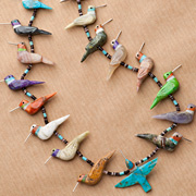 The Fat Finch Boutique for Bird Lovers | Bird Jewelry | Hummingbird Fetish Necklace