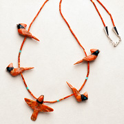 The Fat Finch Boutique for Bird Lovers | Bird Jewelry | Cardinal Fetish Necklace