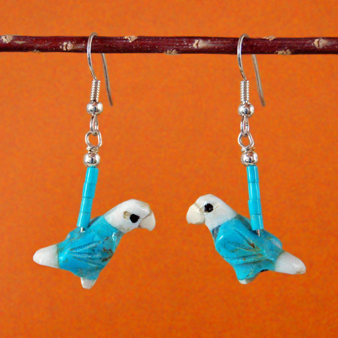 The Fat Finch Boutique for Bird Lovers | Bird Jewelry | Woodpecker Fetish Necklace by Matt Mitchell