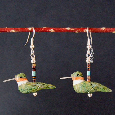 The Fat Finch Boutique for Bird Lovers | Bird Jewelry | Hummingbird Earrings by Matt Mitchell