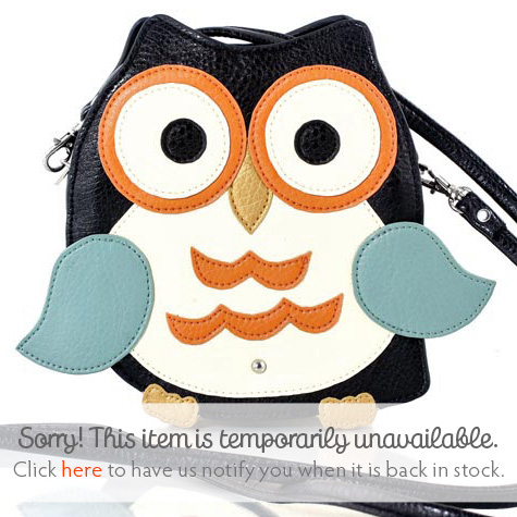 The Fat Finch Boutique for Bird Lovers | Owl Cross-Body Shoulder Bag/Purse