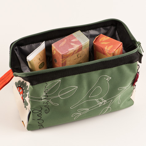 The Fat Finch Boutique for Bird Lovers | Travel Cosmetic Bag by Reisenthel