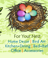 The Fat Finch | For Your Nest | Bird Home Decor and Art