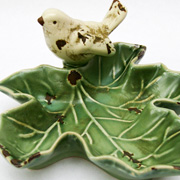 The Fat Finch Boutique for Bird Lovers | Bird Condiment Serving Dish