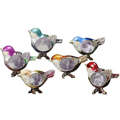 The Fat Finch Boutique for Bird Lovers | Home Decor | Bird Mini Picture Frames 