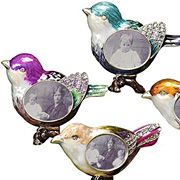 The Fat Finch Boutique for Bird Lovers | Home Decor Bird Mini Picture Frames