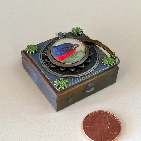 Bluebird Box by Mullanium from The Fat Finch Boutique for Bird Lovers