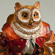 The Fat Finch Boutique for Bird Lovers | Home Decor Owl Mirror