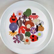 The Fat Finch Boutique for Bird Lovers | Charley Harper Round Tray