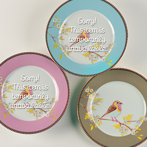 The Fat Finch Boutique for Bird Lovers | Bird Plates by Pip Studio