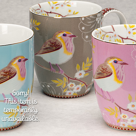 The Fat Finch Boutique for Bird Lovers | Bird Mugs by Pip Studio